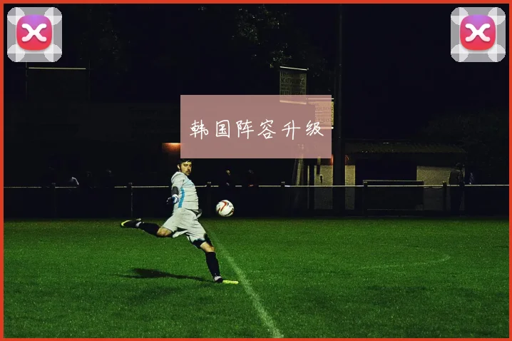 韩国阵容升级